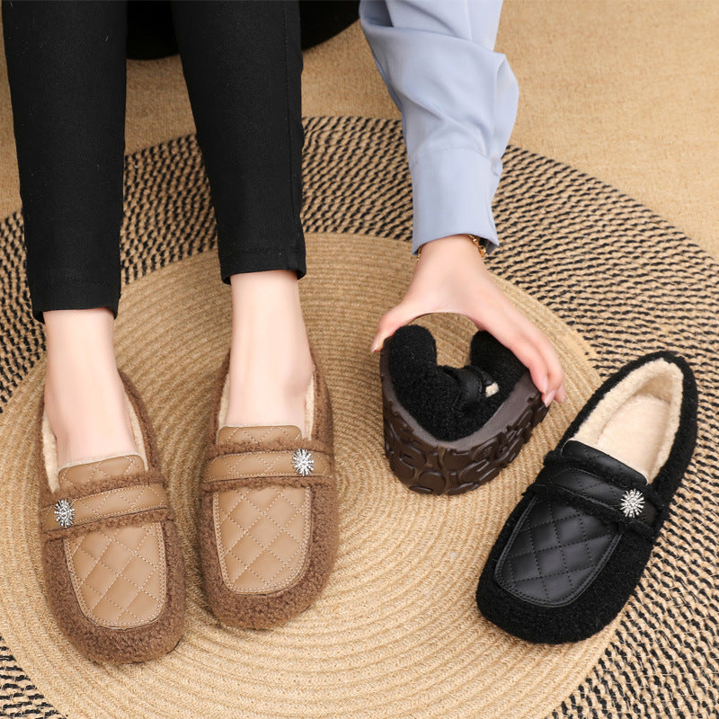 Zapato Casual Forro Cálido Armonía Nube Selene, Comodidad Elegante Todo el Día