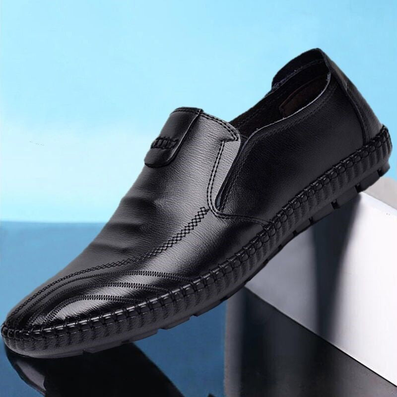 Zapato Casual Cuero Suave Aura Jazz Camino, Confort Ortopédico Todo el Día