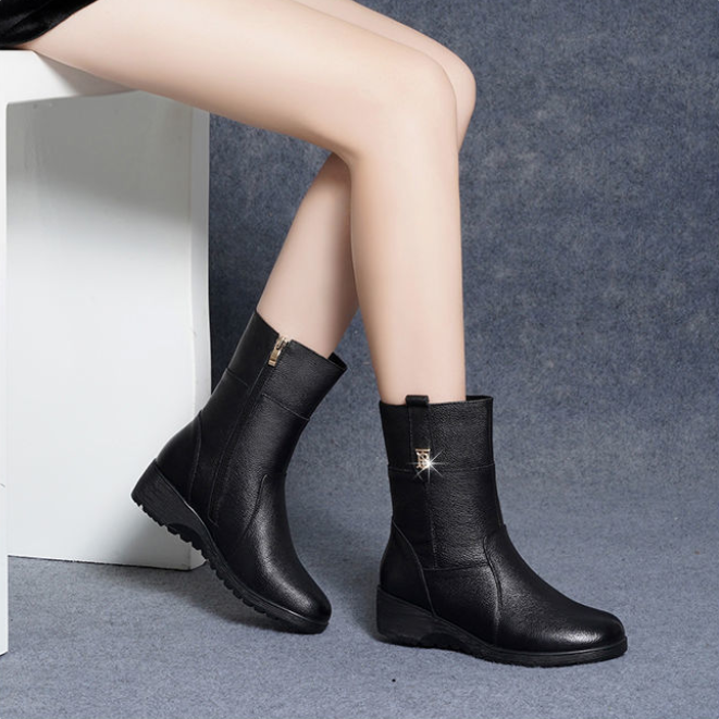 Botas Ortopédicas Cuero Suave Armonía Nube Serenidad, Confort y Soporte Todo el Día