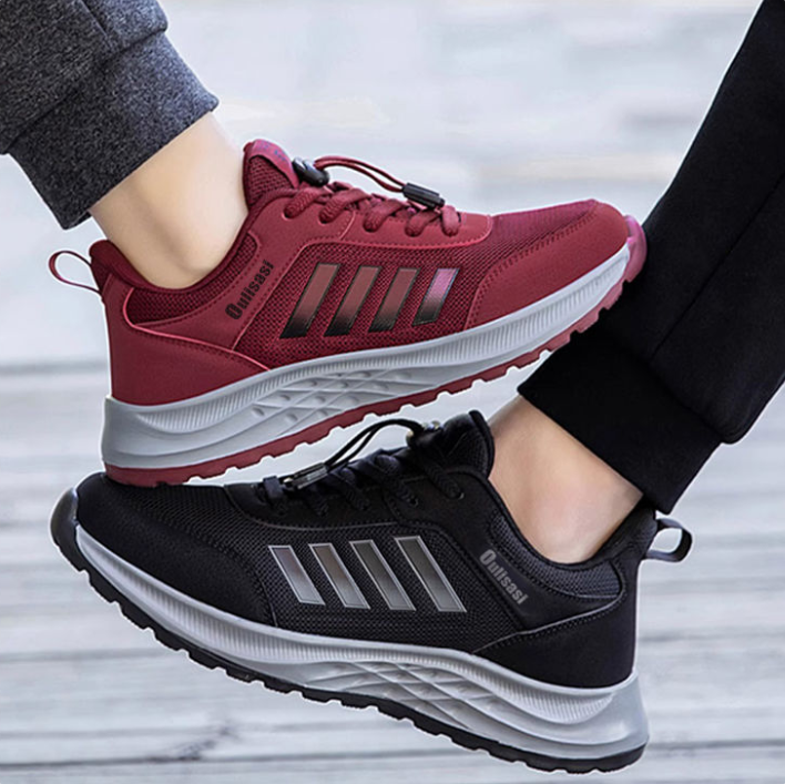 Zapatillas Deportivas Malla Transpirable Aura Camino Vitalidad, Comodidad Antideslizante Todo el Día