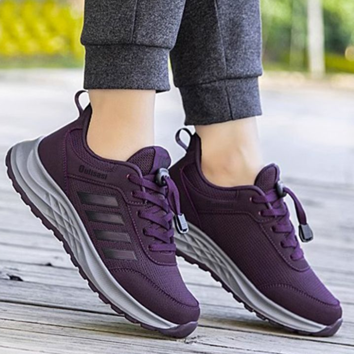 Zapatillas Deportivas Malla Transpirable Aura Camino Vitalidad, Comodidad Antideslizante Todo el Día