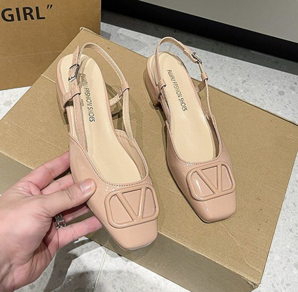 Sandalias de Tacón Cuero Suave Esencia Serenidad Apolo, Confort Elegante Todo el Día