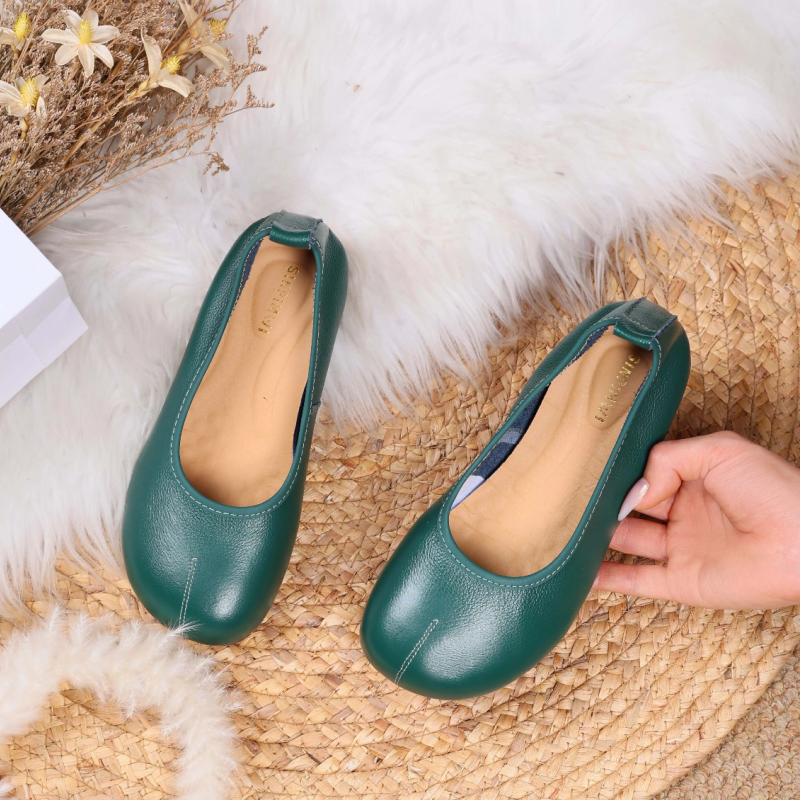 Zapato Casual Cuero Suave Aura Camino Serenidad, Confort Duradero Todo el Día