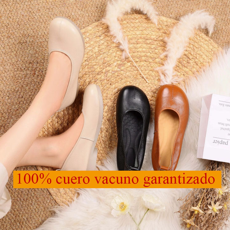Zapato Casual Cuero Suave Aura Camino Serenidad, Confort Duradero Todo el Día