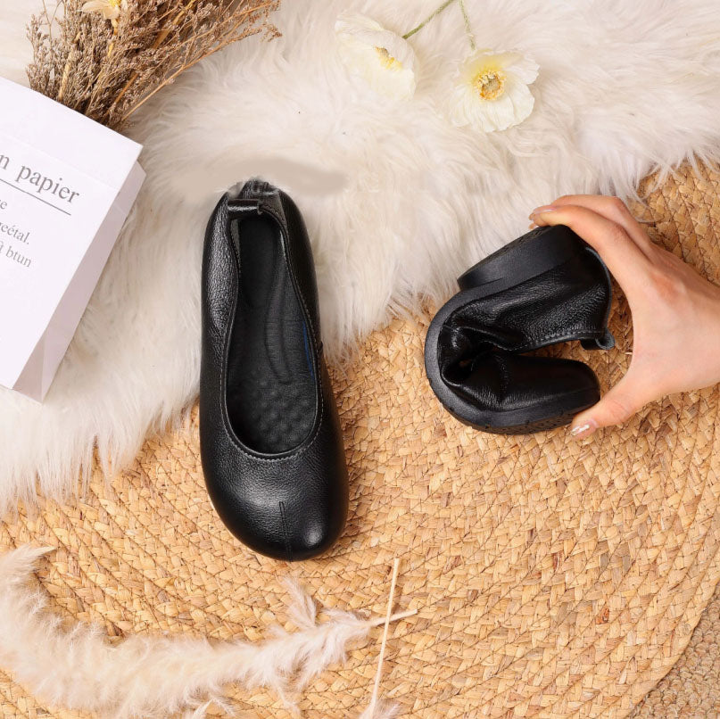 Zapato Casual Cuero Suave Aura Camino Serenidad, Confort Duradero Todo el Día