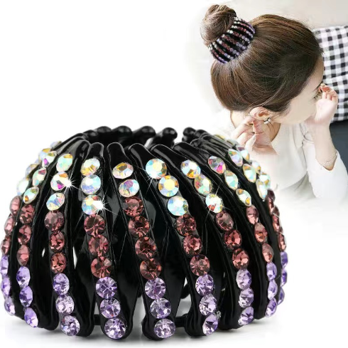 Pinza de Pelo Diseño Expandible Aura Nido Serenidad, Peinados Firmes y Creativos Sin Esfuerzo