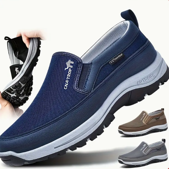 Zapatillas Antideslizantes Tejido Transpirable Viento Armonía Camino, Confort y Estabilidad Todo el Día