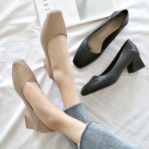 Tacones Altos Cuero Suave Aura Serenidad Eclipse, Elegancia y Comodidad Todo el Día