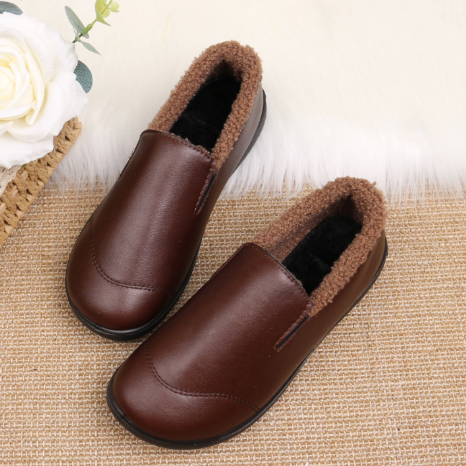 Zapato Casual Piel Suave Aura Invierno Calma, Comodidad Térmica Todo el Día