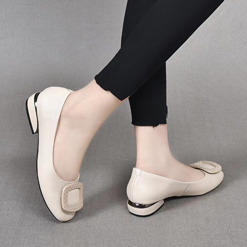 Zapato Ortopédico Cuero Suave Flor Aura Armonía, Comodidad y Corrección Postural Sin Dolor