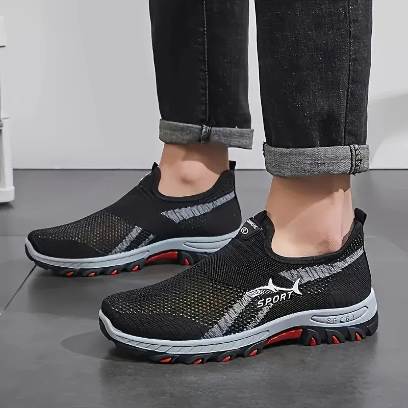 Zapatillas Deportivas Tejido Transpirable Horizonte Vital Equilibrio, Confort Ortopédico Todo el Día