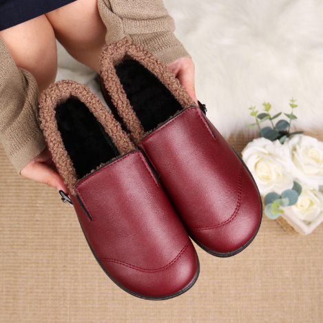 Zapato Casual Piel Suave Aura Invierno Calma, Comodidad Térmica Todo el Día