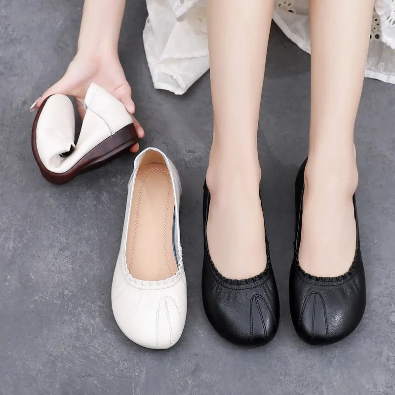 Zapato Ortopédico Cuero Suave Equilibrio Cielo Serenidad, Confort Superior Para Cada Paso