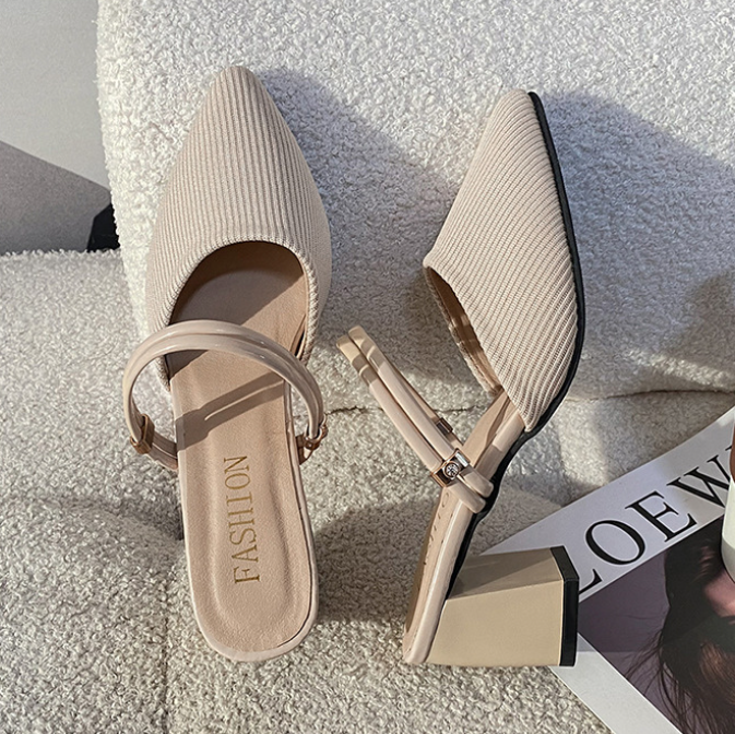 Sandalias de Tacón Cuero Suave Aura Cumbre Serenidad, Confort y Soporte Todo el Día