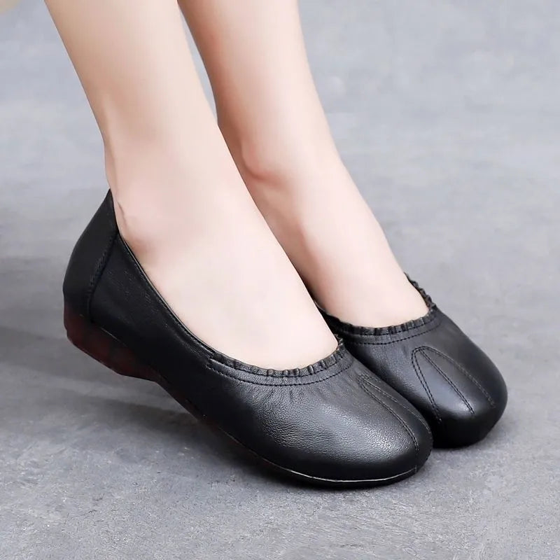 Zapato Ortopédico Cuero Suave Equilibrio Cielo Serenidad, Confort Superior Para Cada Paso