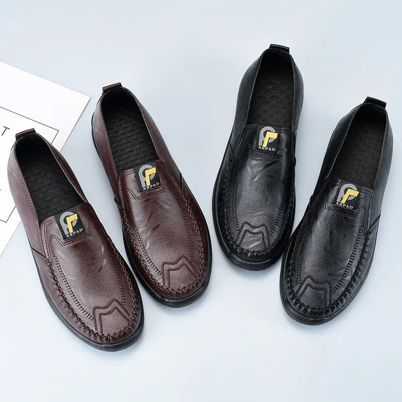 Zapato Casual Cuero Suave Cielo Perspectiva Armonía, Comodidad y Postura Saludable