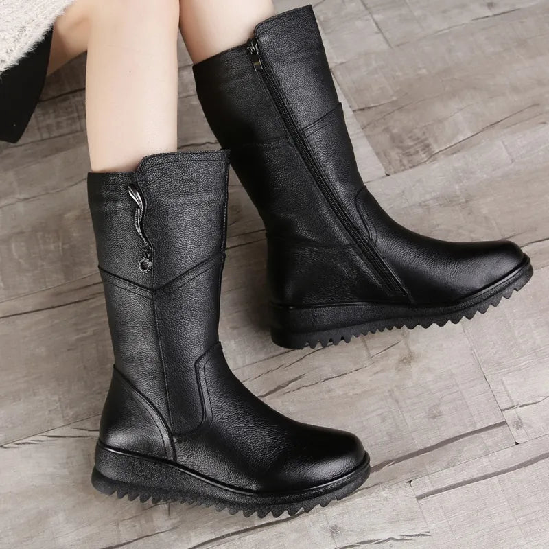 Botas Casual Cuero Suave Esencia Horizonte Serenidad, Comodidad y Soporte Todo el Día