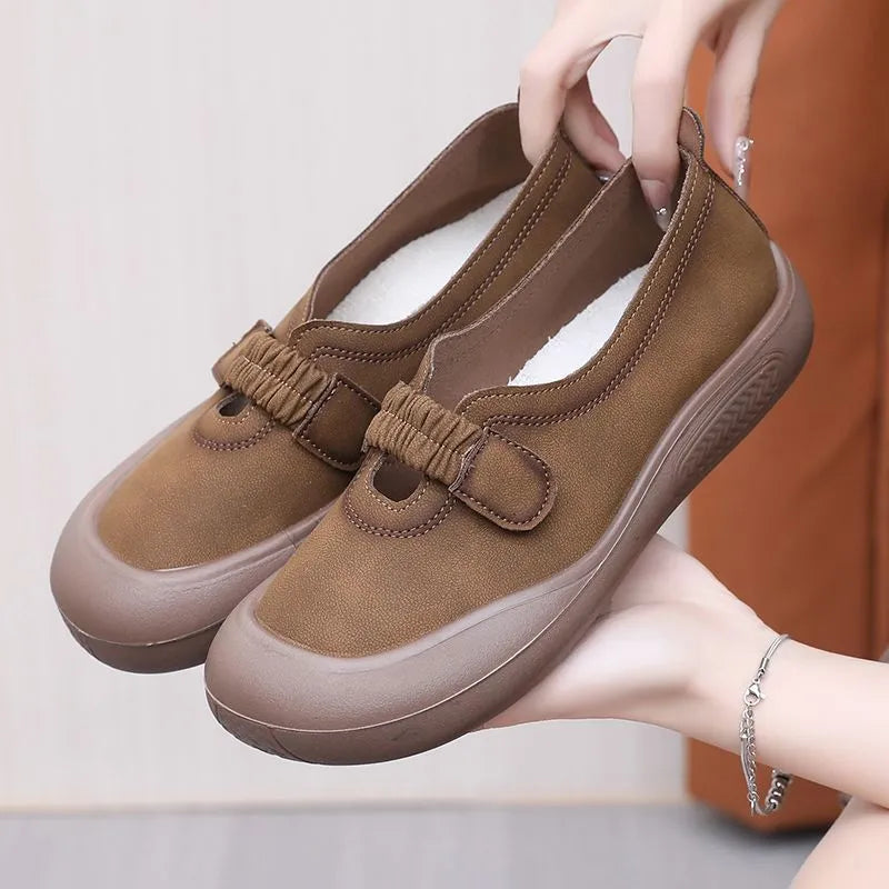 Zapato Ortopédico Elástico Aura Camino Equilibrio, Alivio Inmediato y Postura Saludable