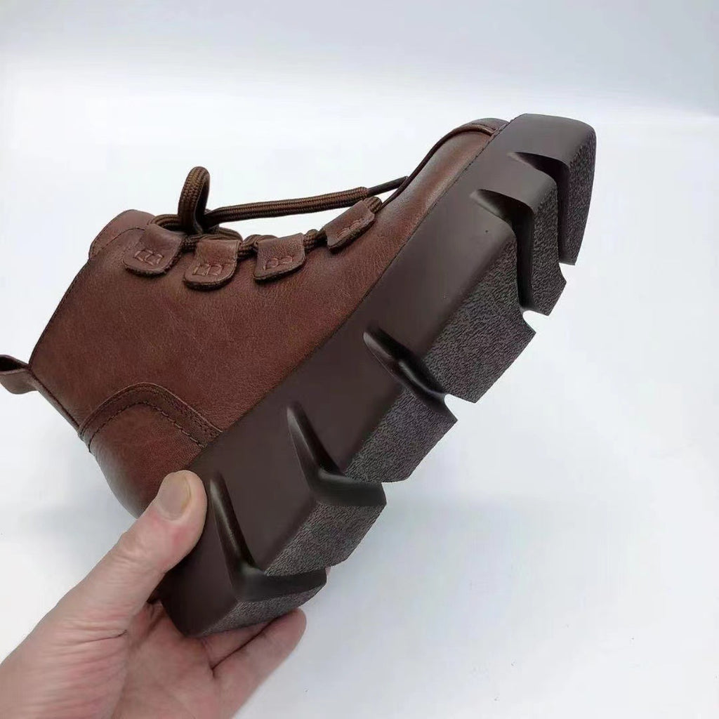 Mocassines Plataforma Cuero Suave Prisma Cumbre Serenidad, Soporte Superior y Comodidad Todo el Día