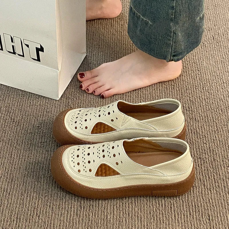 Sandalias Ortopédicas Punta Redonda Aura Caminante Serenidad, Comodidad Sin Dolor Todo el Día