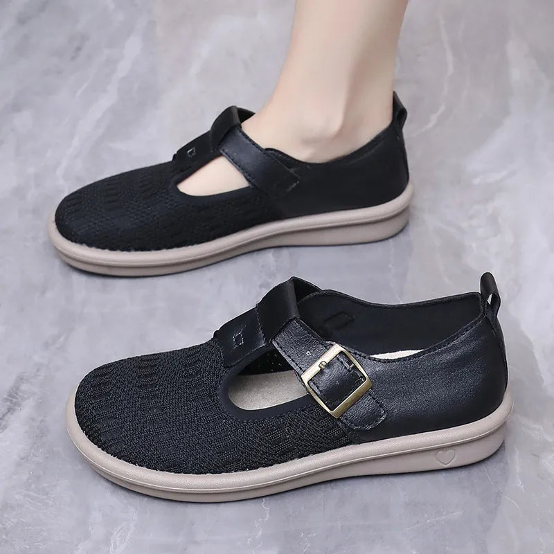 Zapatillas Ortopédicas Tejido Transpirable Aura Camino Armonía, Alivio Inmediato Para Pies y Espalda