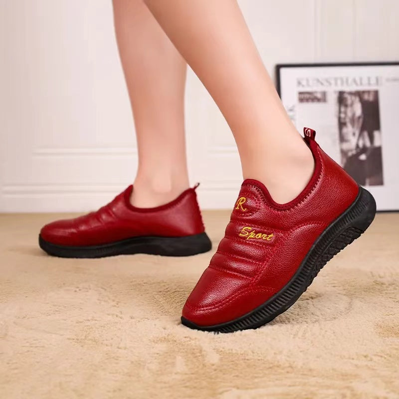 Zapato Ortopédico Cuero Algodón Aurora Línea Serenidad, Alivio Integral para Pies y Espalda