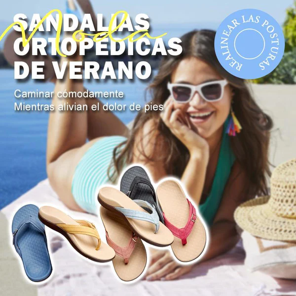Sandalias Ortopédicas Acolchado Extra Armonía Camino Selva, Alivio Instantáneo y Postura Saludable