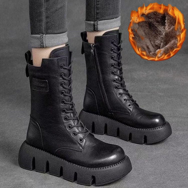 Botas de Moda Cuero Suave Eclipse Aura Camino, Estilo y Comodidad en Cada Paso